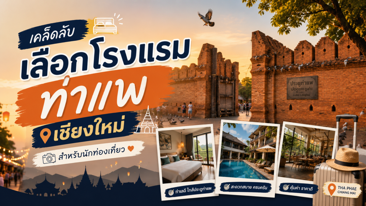เคล็ดลับเลือกโรงแรม ท่าแพ เชียงใหม่ สำหรับนักท่องเที่ยว