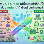 SME Go Green เปลี่ยนธุรกิจรักษ์โลก ช่วยลดต้นทุนได้จริงหรือแค่กระแส?
