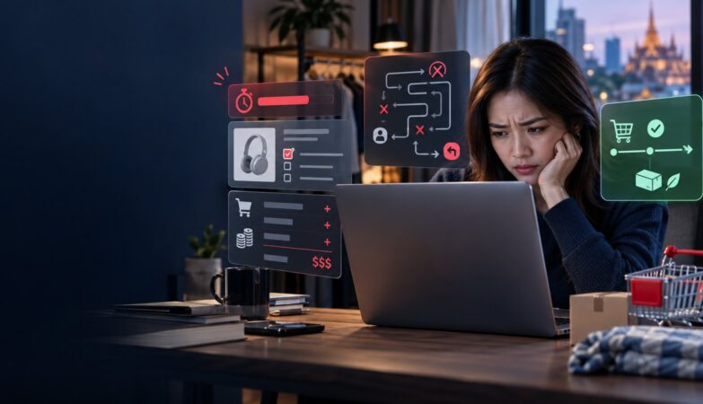 ผู้ซื้อออนไลน์เผชิญการออกแบบ Dark Patterns บนเว็บไซต์ขายสินค้า